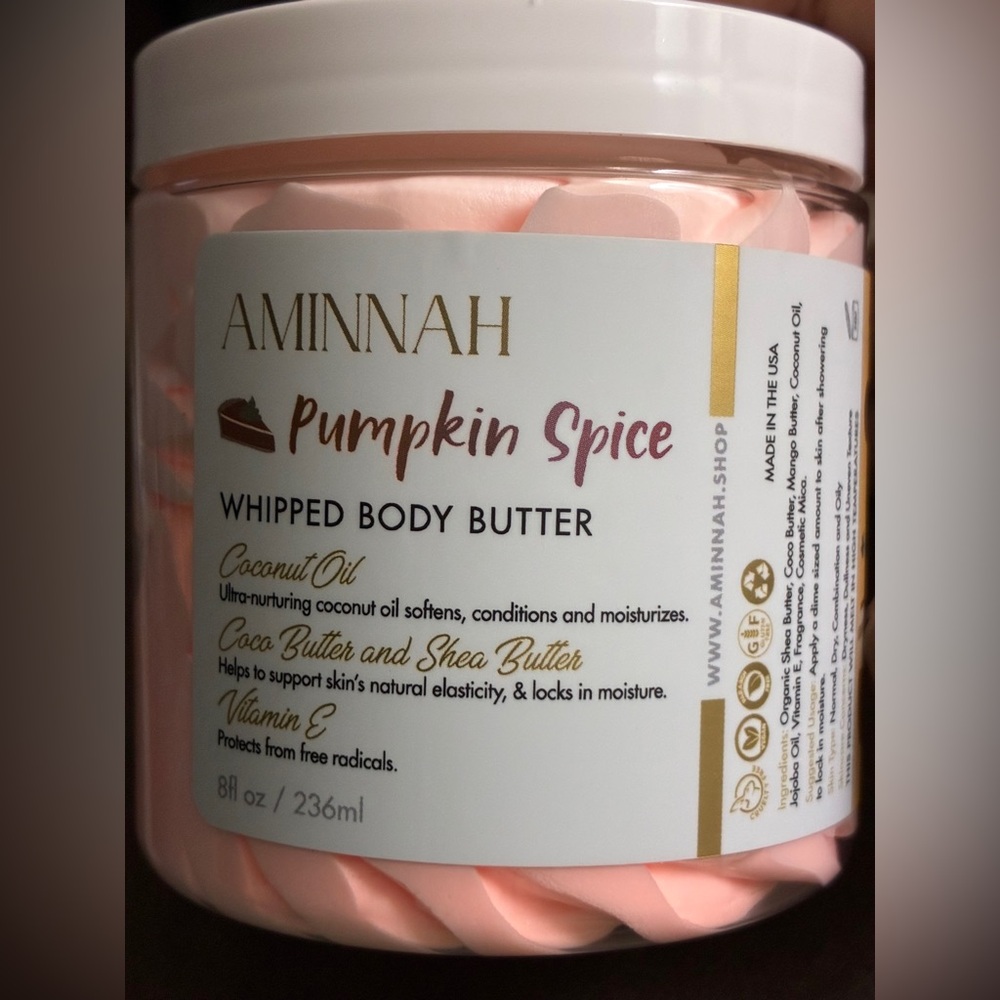 SALE! Pumpkin Spice Whipped Body Butter Smells Just Like Spiced Pumpkin Pie